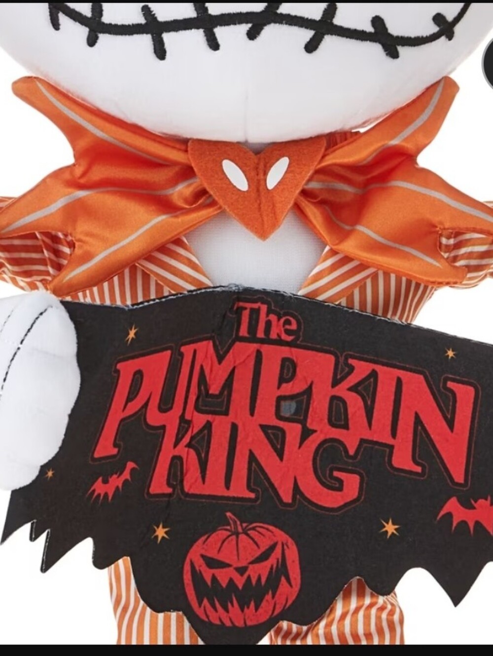 NEW Pumpkin King porch greeter decoration Jack Skellington DISNEY - Picture 3 of 8